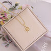 Women's Constellation Metal Pendant Necklace With Micro Inlay Full Diamond And Electroplating