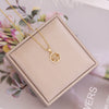 Women's Constellation Metal Pendant Necklace With Micro Inlay Full Diamond And Electroplating