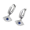 Women's Cool Style Geometric Copper Zirconia Earrings