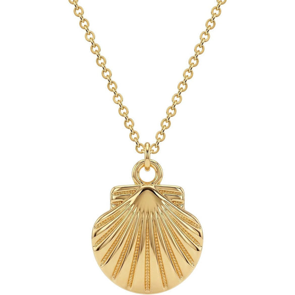 Women's Copper Animal Pendant Necklace With Crab And Starfish Design Electroplated O Shaped Clavicle Chain Casual Cute Jewelry