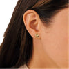 Women's Copper Bow Tie Earrings With Electroplated Finish Old Money Style Fashion Statement Jewelry