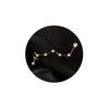 Women’s Copper Constellation Geometric Ear Clips With Diamondeffect Accents And Electroplated Finish