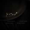 Women’s Copper Constellation Geometric Ear Clips With Diamondeffect Accents And Electroplated Finish