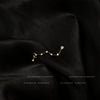 Women’s Copper Constellation Geometric Ear Clips With Diamondeffect Accents And Electroplated Finish