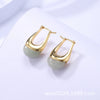 Women's Copper Drop Earrings With Gold Plated Finish Retro Personality Design For Wholesale Fashion Jewelry