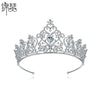 Women's Copper Electroplated Crown Headband Elegant Bridal Wedding Hair Accessory For Formal Occasions