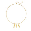 Women's Copper Fish Pendant Necklace With Electroplated Animal Design Versatile Casual Clavicle Chain Jewelry Gift