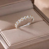 Women's Copper Flower Ring Electroplated