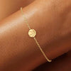 Women's Copper Geometric Bracelet With Electroplated Finish Sporty Casual Fashion Wrist Chain