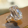 Women's Copper Geometric Design Ring With Zirconia