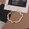Women's Copper Geometric Freshwater Pearl Bracelet