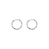 Women's Copper Geometric Irregular Circle Electroplated Earrings Cold Style Simple And Allmatch