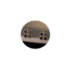 Women's Copper Geometric Micro Inlay Small Zircon Earrings Fashionable Retro Japanese And Korean Style
