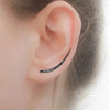 Women's Copper Geometric Personality Earrings With Electroplating Design