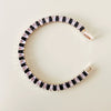 Women's Copper Geometric Rectangular Bracelet With Glass Color Block Zircon Detail