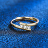 Women's Copper Geometric Ring Jewelry With Electroplating