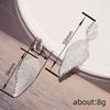 Women's Copper Geometric Trendy Unique Minimalist Metal Earrings