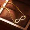 Women's Copper Geometric Zircon Microinlaid Elegant Bracelet