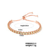 Women's Copper Glass Bracelets Simple Light Luxury Fashion Trend