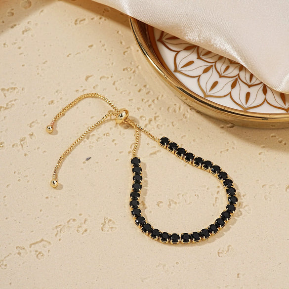 Women's Copper Glass Bracelets Simple Light Luxury Fashion Trend