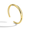 Women's Copper Gold Plated Geometric Open Bracelet Electroplated Jewelry