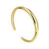 Women's Copper Gold Plated Geometric Open Bracelet Electroplated Jewelry