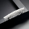 Women's Copper Hairpin With Water Drop Zircon Pearl And Tassel Details Elegant Fashion Word Clip Hair Accessory