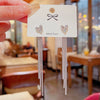 Women's Copper Heart Shape Electroplated Earrings