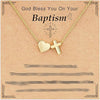 Women's Copper Heart Shaped Cross Pendant Necklace With Electroplated Geometric Design Sweet And Cool Clavicle Chain