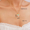 Women's Copper Inlaid Zircon Fruit Pendant Necklace Electroplated Light Luxury Style