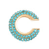 Women's Copper Inlaid Zircon Geometric Ushaped Cring Cshaped Ear Clips