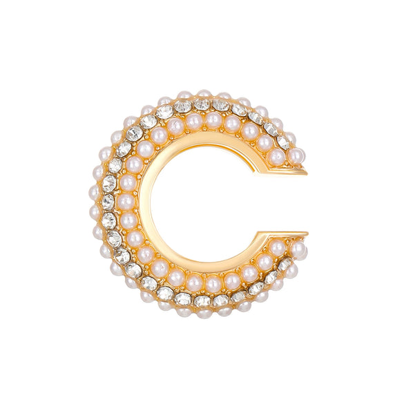 Women's Copper Inlaid Zircon Geometric Ushaped Cring Cshaped Ear Clips