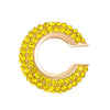 Women's Copper Inlaid Zircon Geometric Ushaped Cring Cshaped Ear Clips