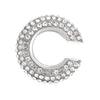 Women's Copper Inlaid Zircon Geometric Ushaped Cring Cshaped Ear Clips