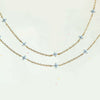 Women's Copper Jewelry Set With Plant Flowers Pattern And Electroplating Treatment Including Anklet Necklace And Clavicle Chain