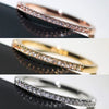 Women's Copper Microinlaid Zircon Geometric Ring