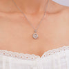 Women's Copper Necklace With Mixed Gemstone Setting Star Pendant Electroplating Light Luxury Design