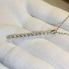 Women's Copper Ochain Necklace With Zircon Pendant Geometric Simple Style