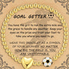 Women's Copper Paperclip Chain Bracelet With Zircon Geometric Football Charm Electroplated Sporty Fashion Jewelry Gift