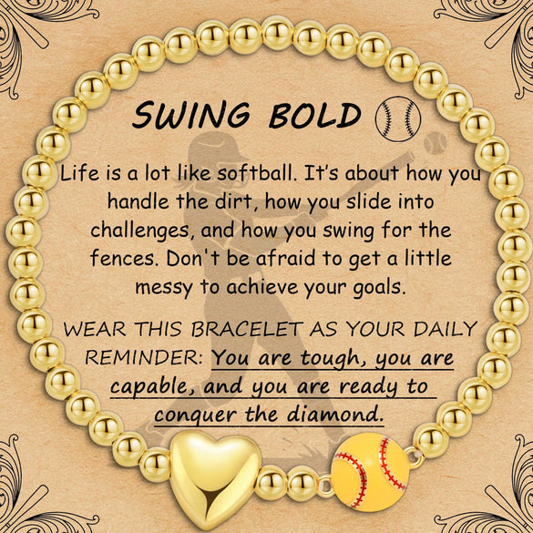 Women's Copper Paperclip Chain Bracelet With Zircon Geometric Football Charm Electroplated Sporty Fashion Jewelry Gift