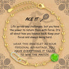 Women's Copper Paperclip Chain Bracelet With Zircon Geometric Football Charm Electroplated Sporty Fashion Jewelry Gift