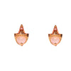 Women's Copper 925 Silver Needle Earrings With Geometric And Cartoon Characters Micro Set Colorful Zircon