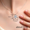 Women's Copper Snowflake Pendant Necklace With Zirconia Geometric Design And Ochain Festive Jewelry