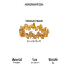 Women's Copper Zircon Butterfly Open Ring With Cute Animal Design And Gold Plated Finish Wholesale Fashion Jewelry