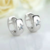 Women's Copper Zircon Geometric Fivepointed Star Earrings Popular Jewelry Wholesale
