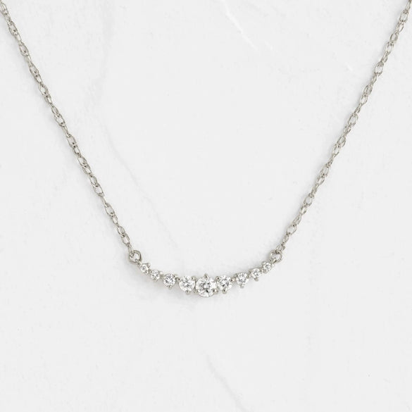 Women's Copper Zircon Microinlaid Geometric Smiling Face Shape Fashionable Light Luxury Necklace