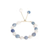 Women's Crystal Bracelet With Dongling Jade And Freshwater Pearl Simple Distinctive Baroque Style
