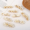 Women's Crystal Diamond Hair Clip With Electroplating Top Clip For Ponytail Accessory