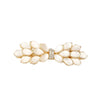 Women's Crystal Diamond Hair Clip With Electroplating Top Clip For Ponytail Accessory