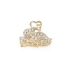 Women's Crystal Diamond Hairpin Top Clip Headwear